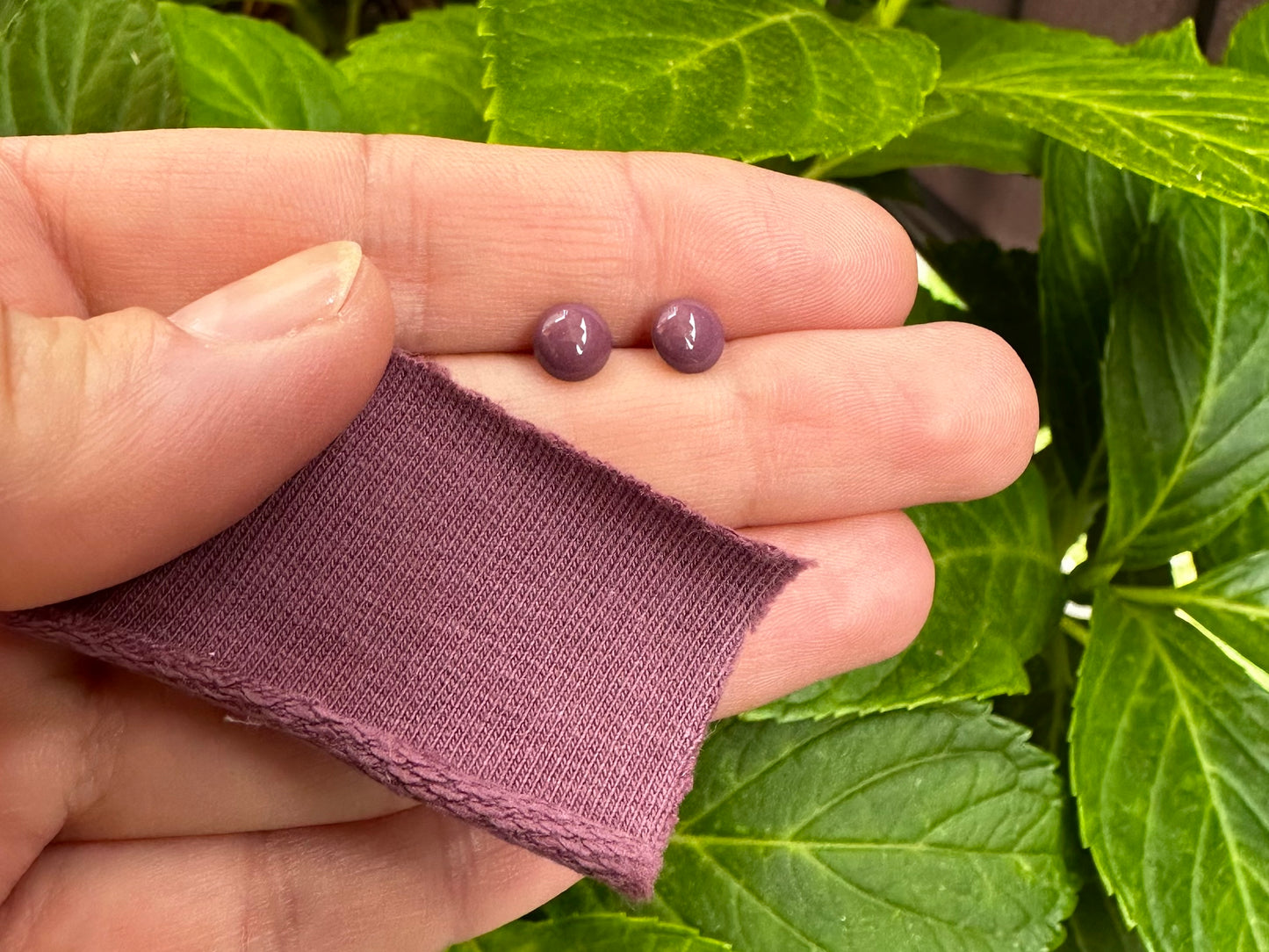Wunschstecker - Ohrstecker aus Edelstahl in individueller Farbe