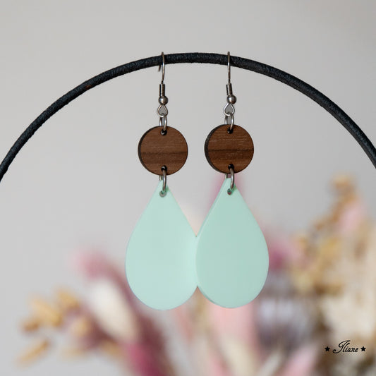 Pastel Collection - Honey Dew - Acryl-Ohrringe