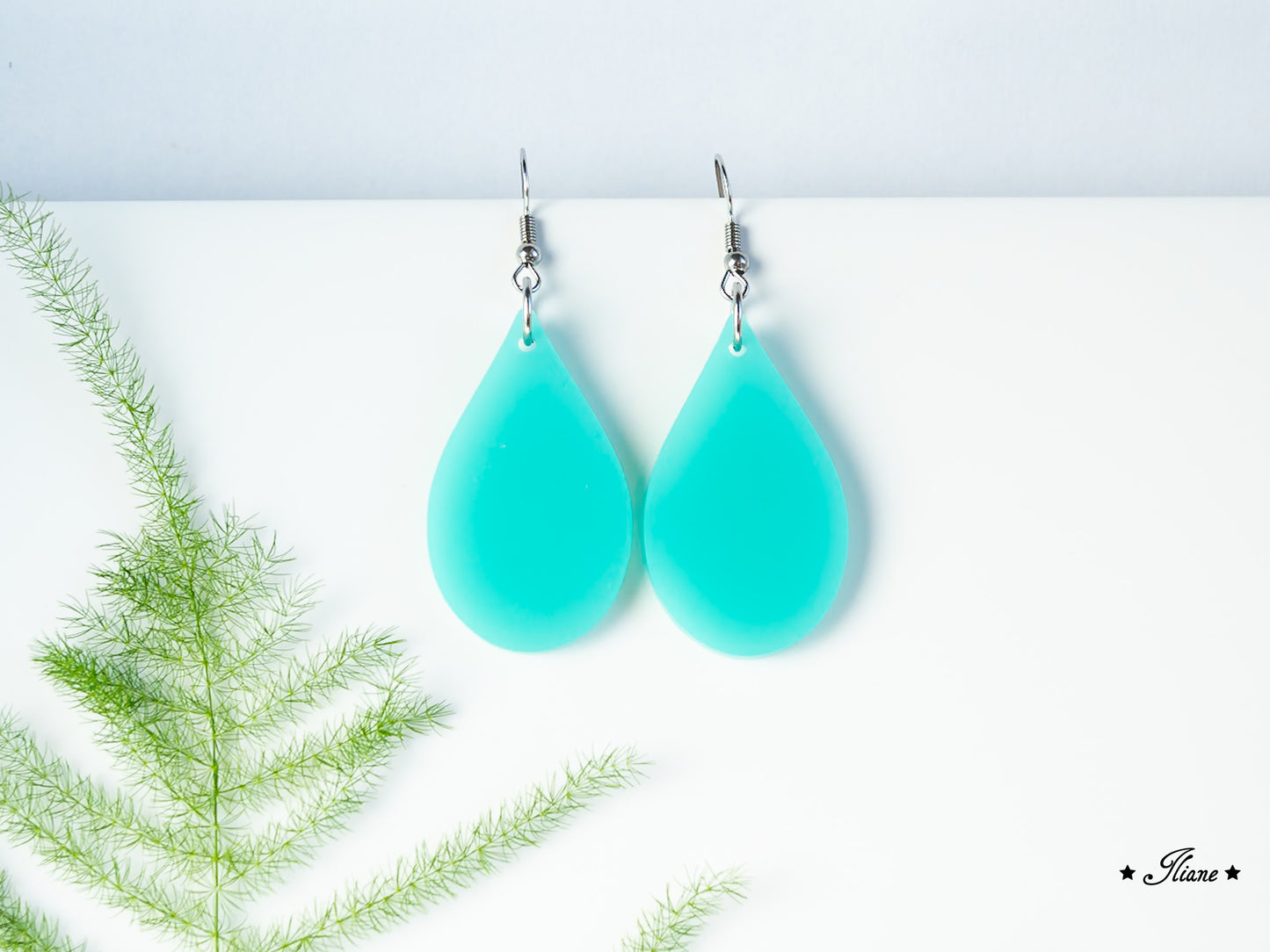 Essential Collection - Teal - Acryl-Ohrringe