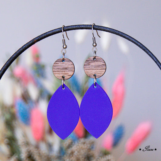 Essential Collection - Blue - Acryl-Ohrringe