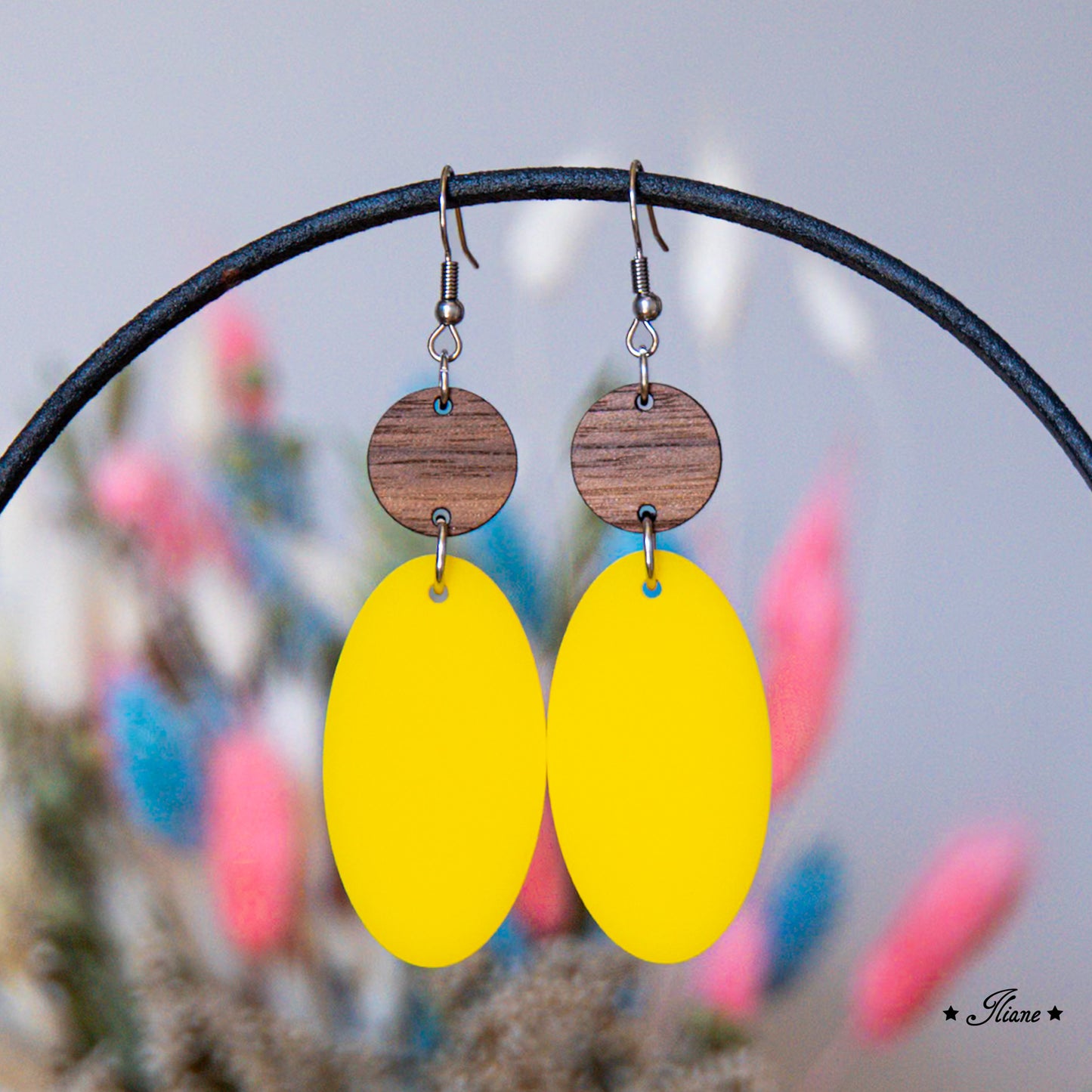 Essential Collection - Yellow - Acryl-Ohrringe