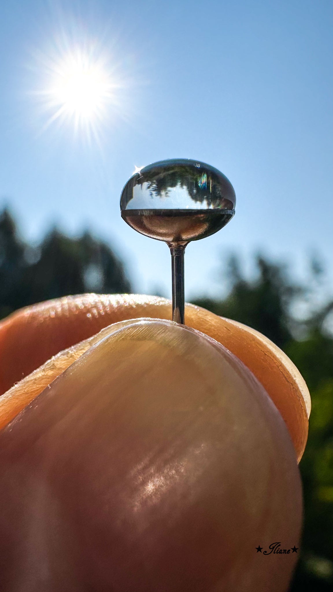 30 Farben - Ohrstecker aus Edelstahl mit Glitzer