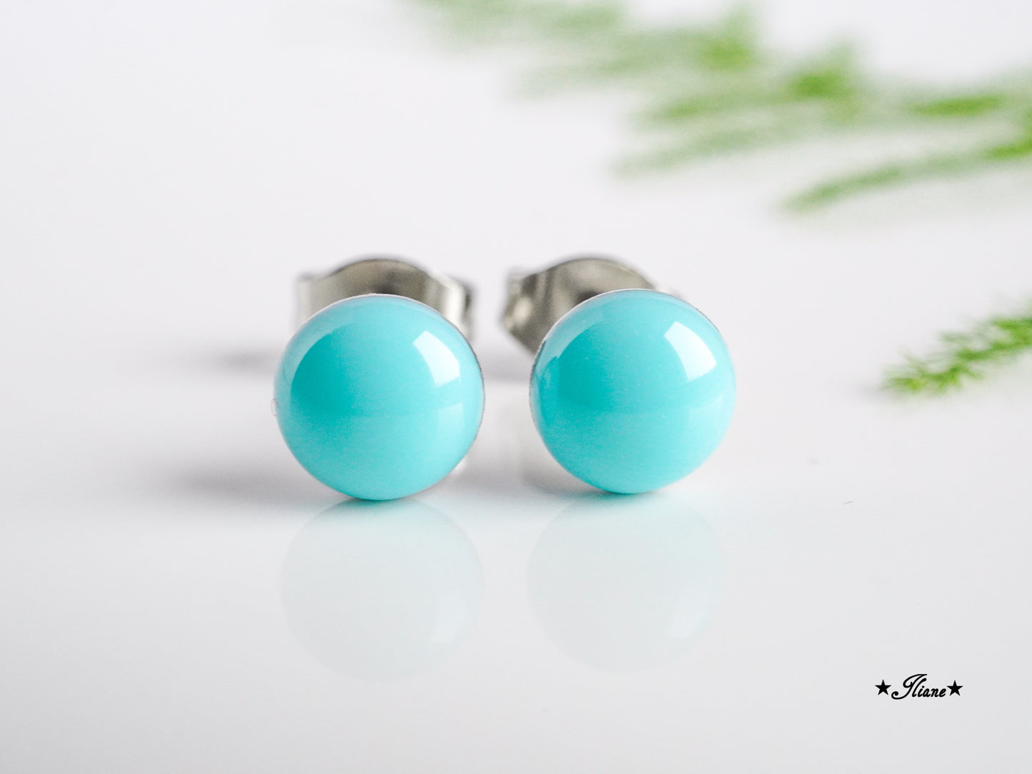 Pastellliebe - Ohrstecker aus Edelstahl in Pastellfarben