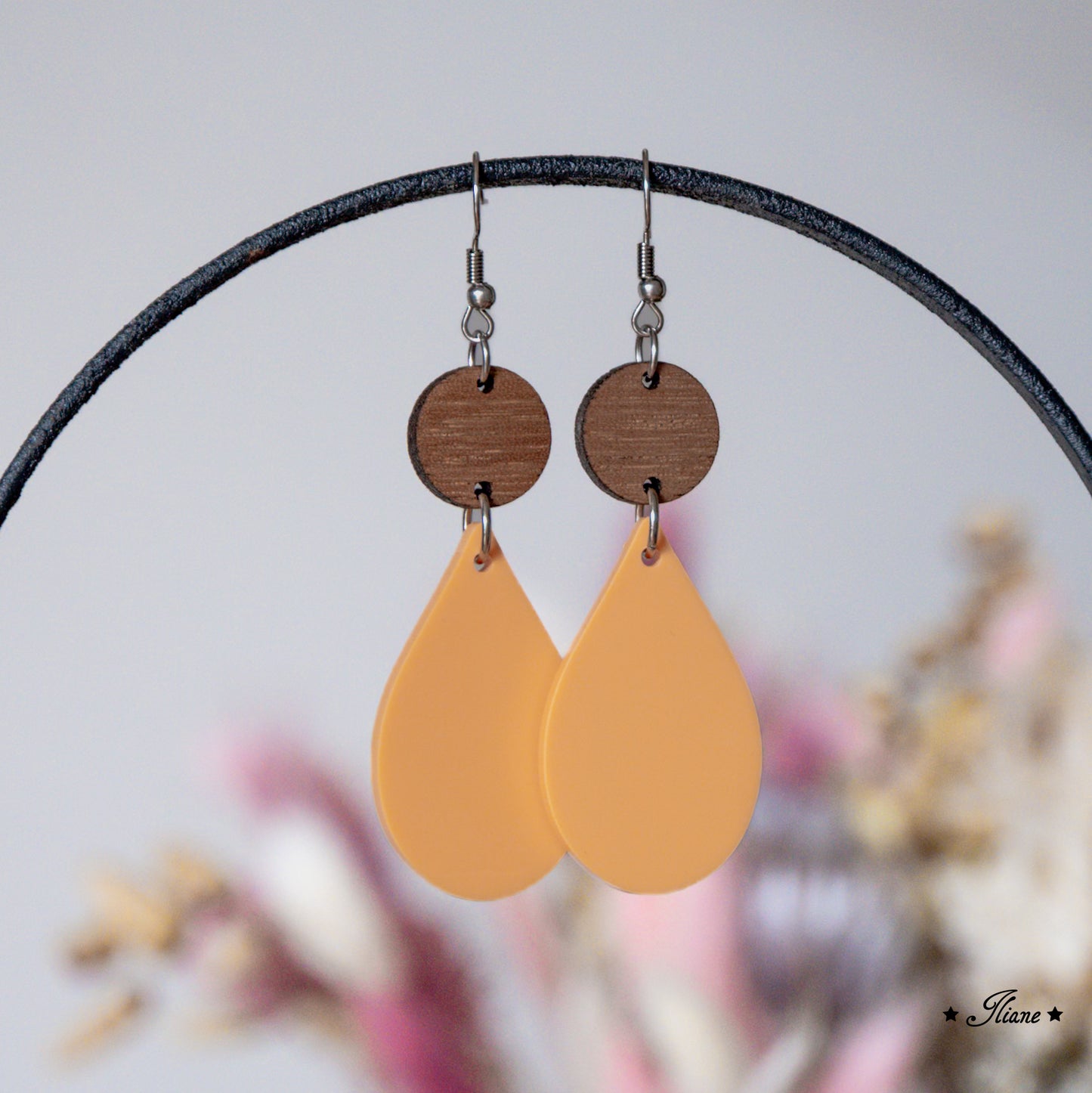 Pastel Collection - Cantaloupe - Acryl-Ohrringe
