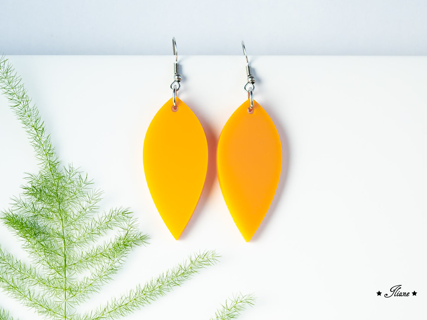 Essential Collection - Orange - Acryl-Ohrringe