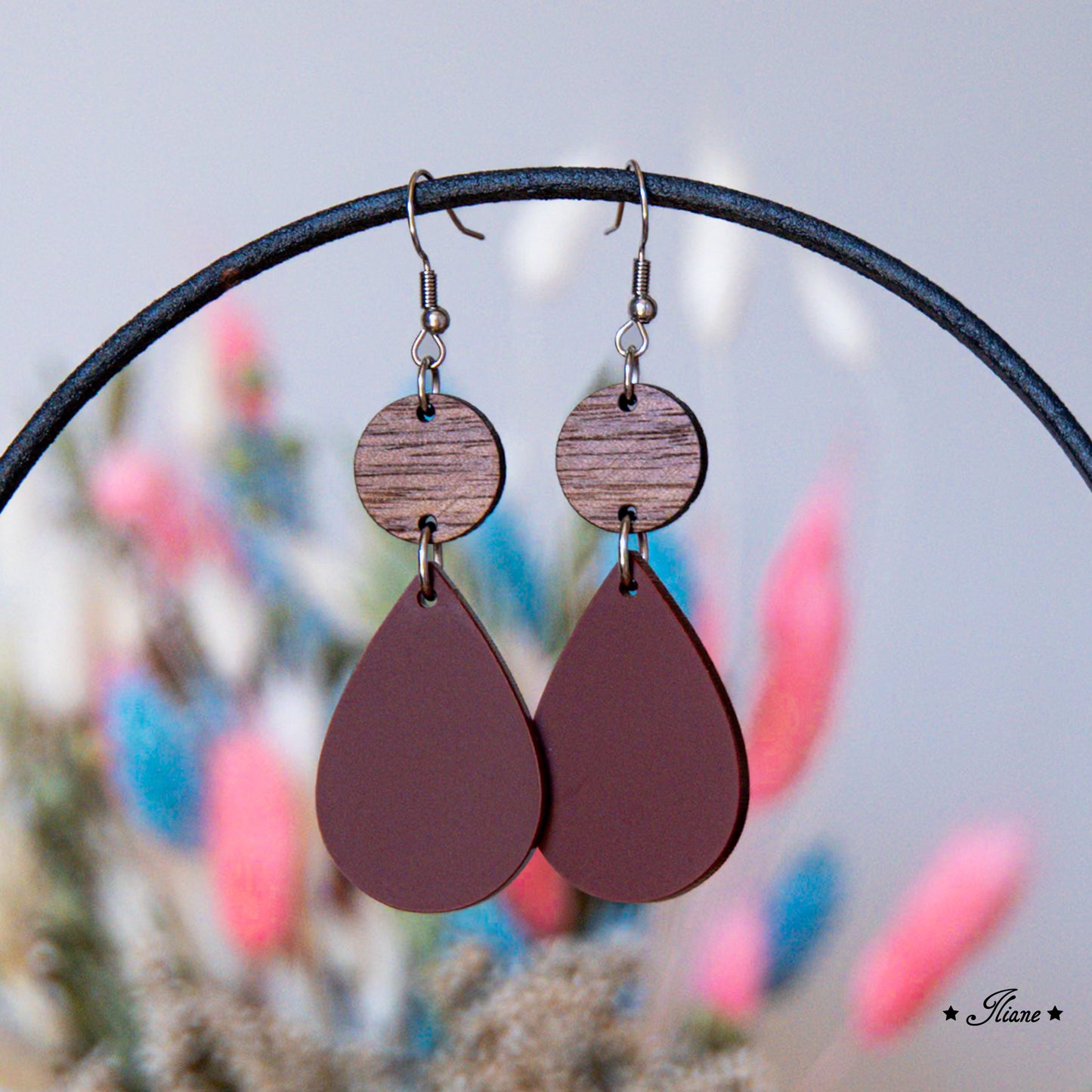 Essential Collection - Brown - Acryl-Ohrringe