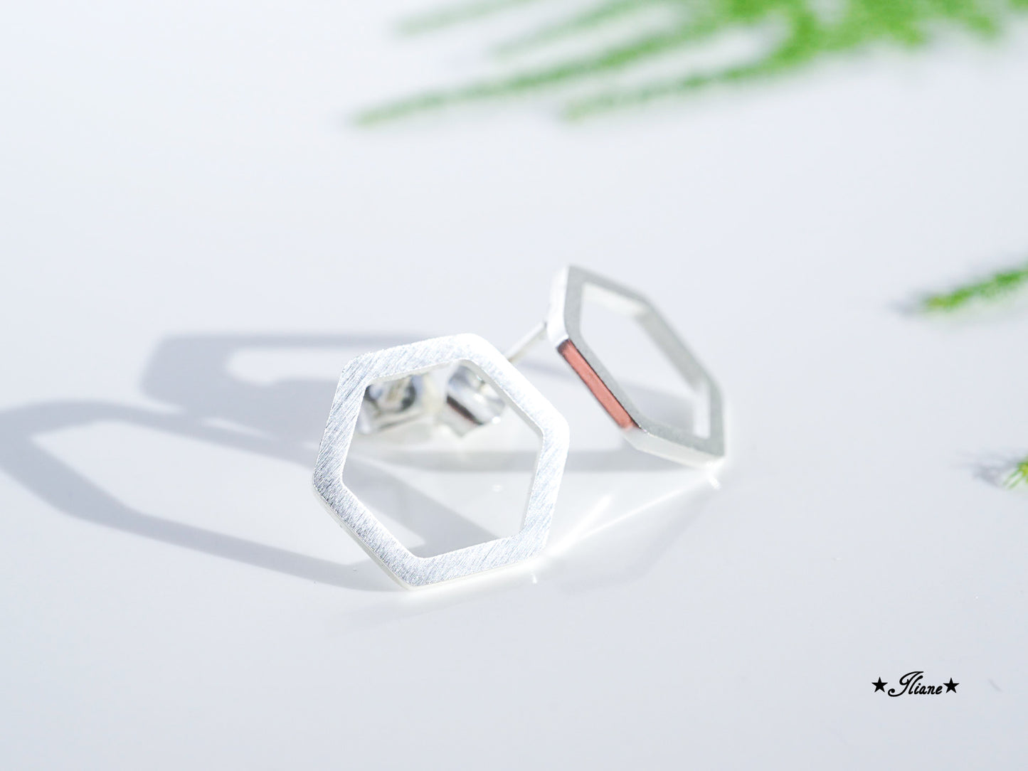 Ohrstecker - Wabe