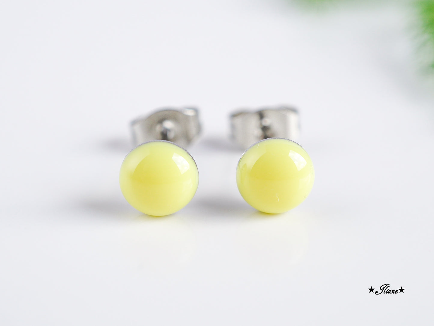 Pastellliebe - Ohrstecker aus Edelstahl in Pastellfarben