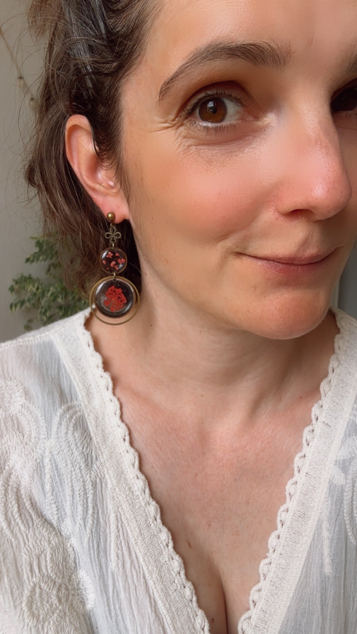 Rosée - Mismatched Ohrringe antik bronze
