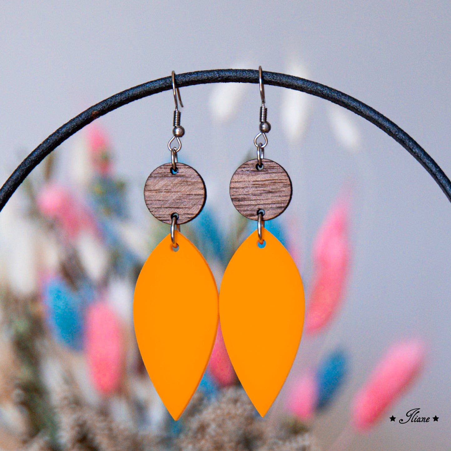 Essential Collection - Orange - Acryl-Ohrringe