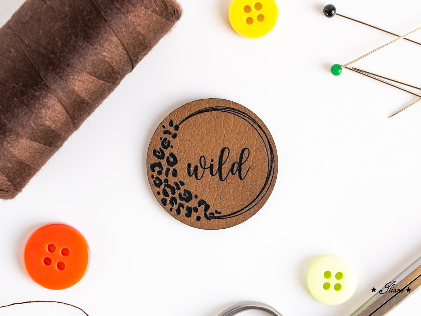 Leo Label - Kreis - wild