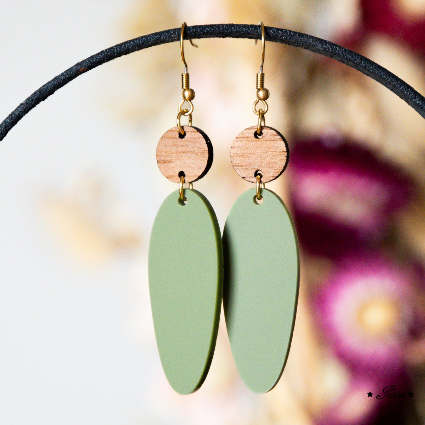 Earth Toned Collection - Sage - Acryl-Ohrringe