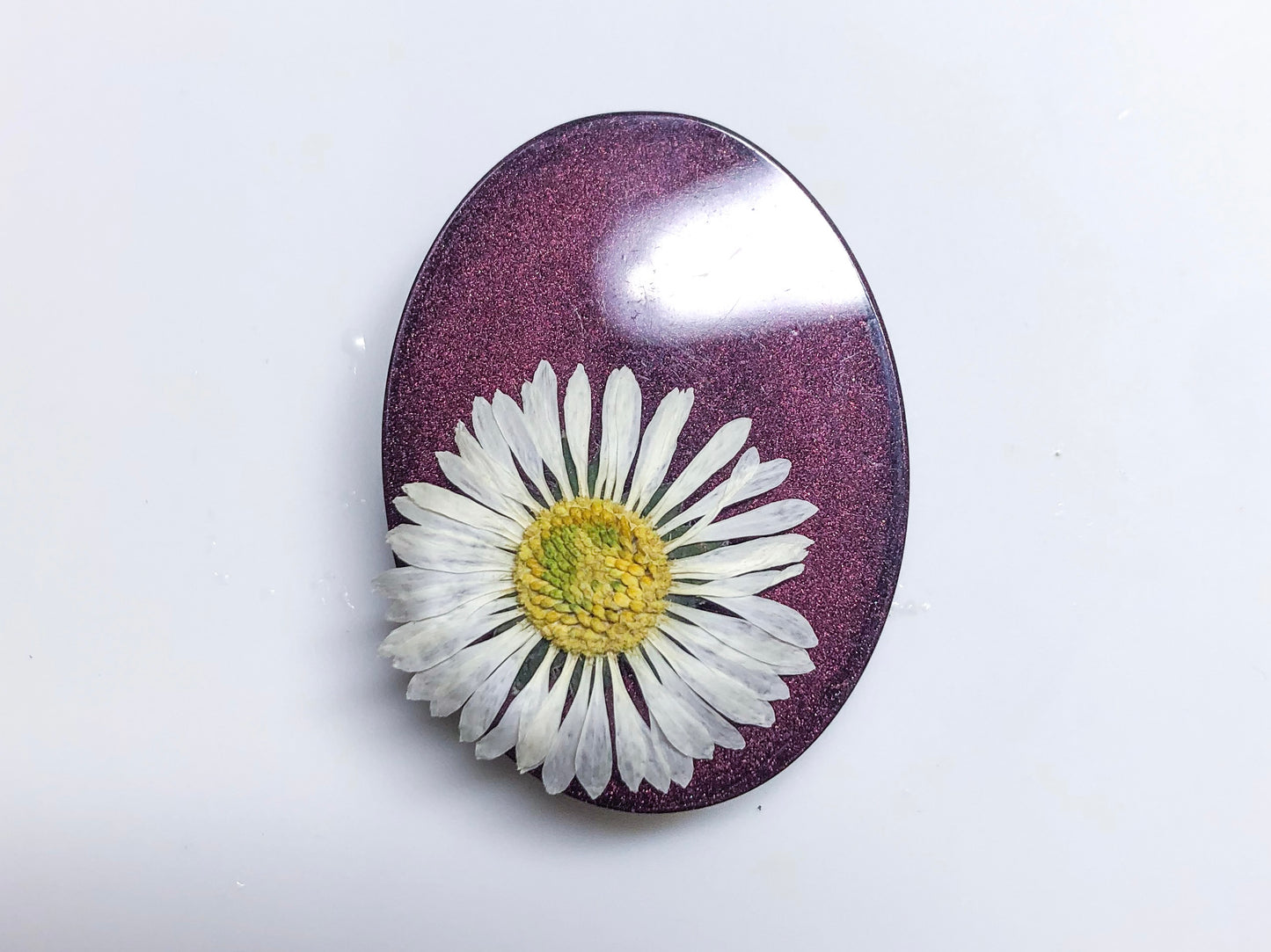 Dein persönliches Erinnerungsschmuckstück mit Haaren oder Fell und Deinen persönlichen Andenken - Kette oval Edelstahl silber, gold oder roségold