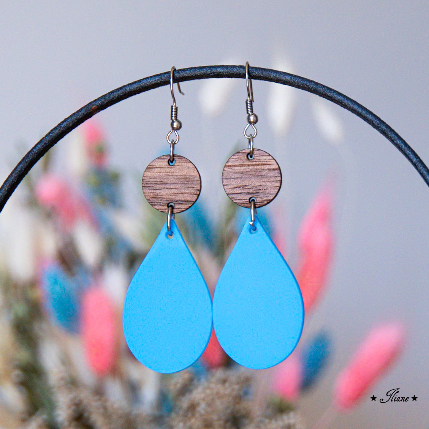 Essential Collection - Light Blue - Acryl-Ohrringe