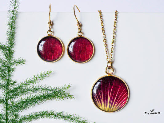 Stockrosen - SET Edelstahl silber, gold oder roségold