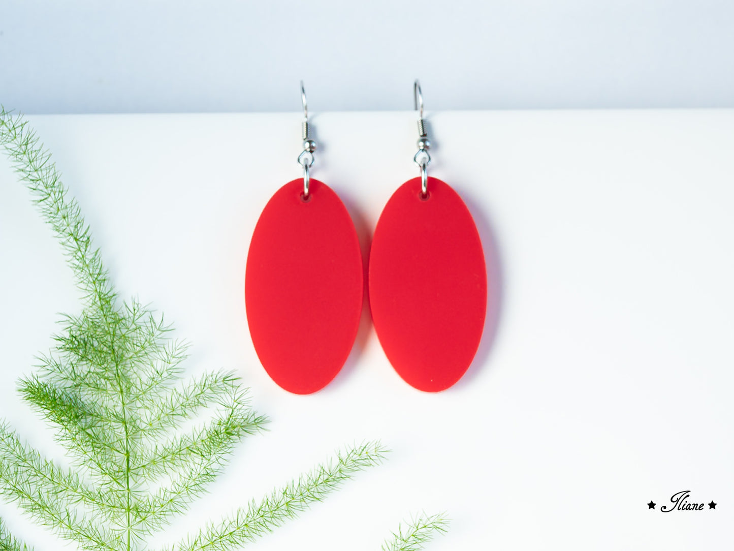 Essential Collection - Red - Acryl-Ohrringe