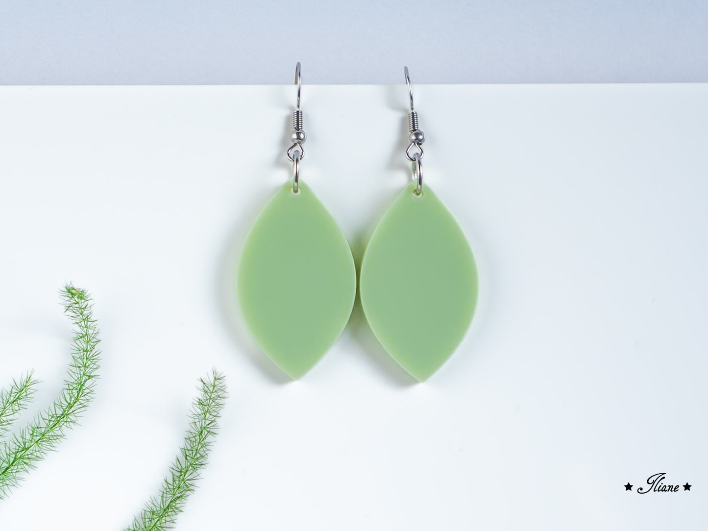 Pastel Collection - Aloe - Acryl-Ohrringe