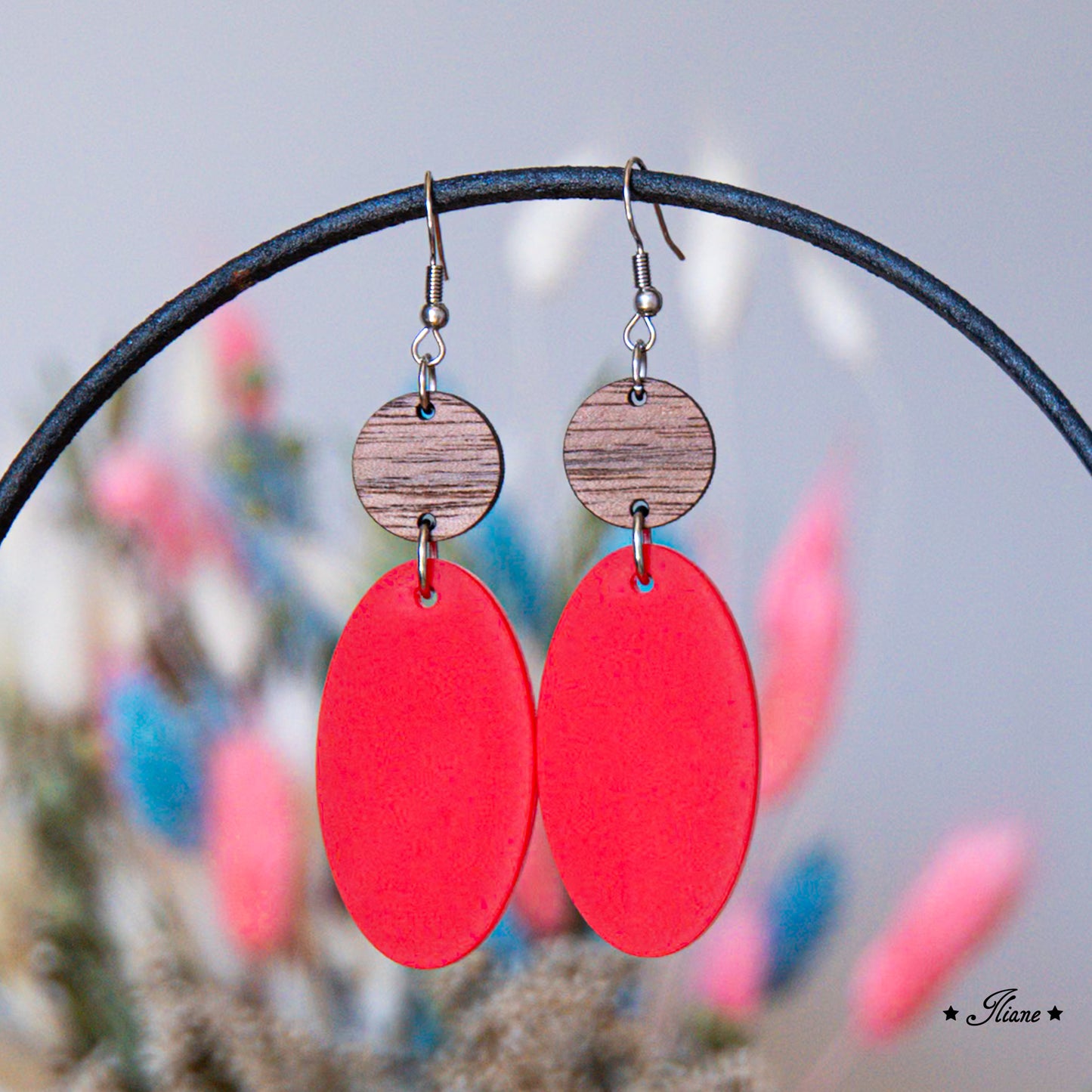Essential Collection - Red - Acryl-Ohrringe