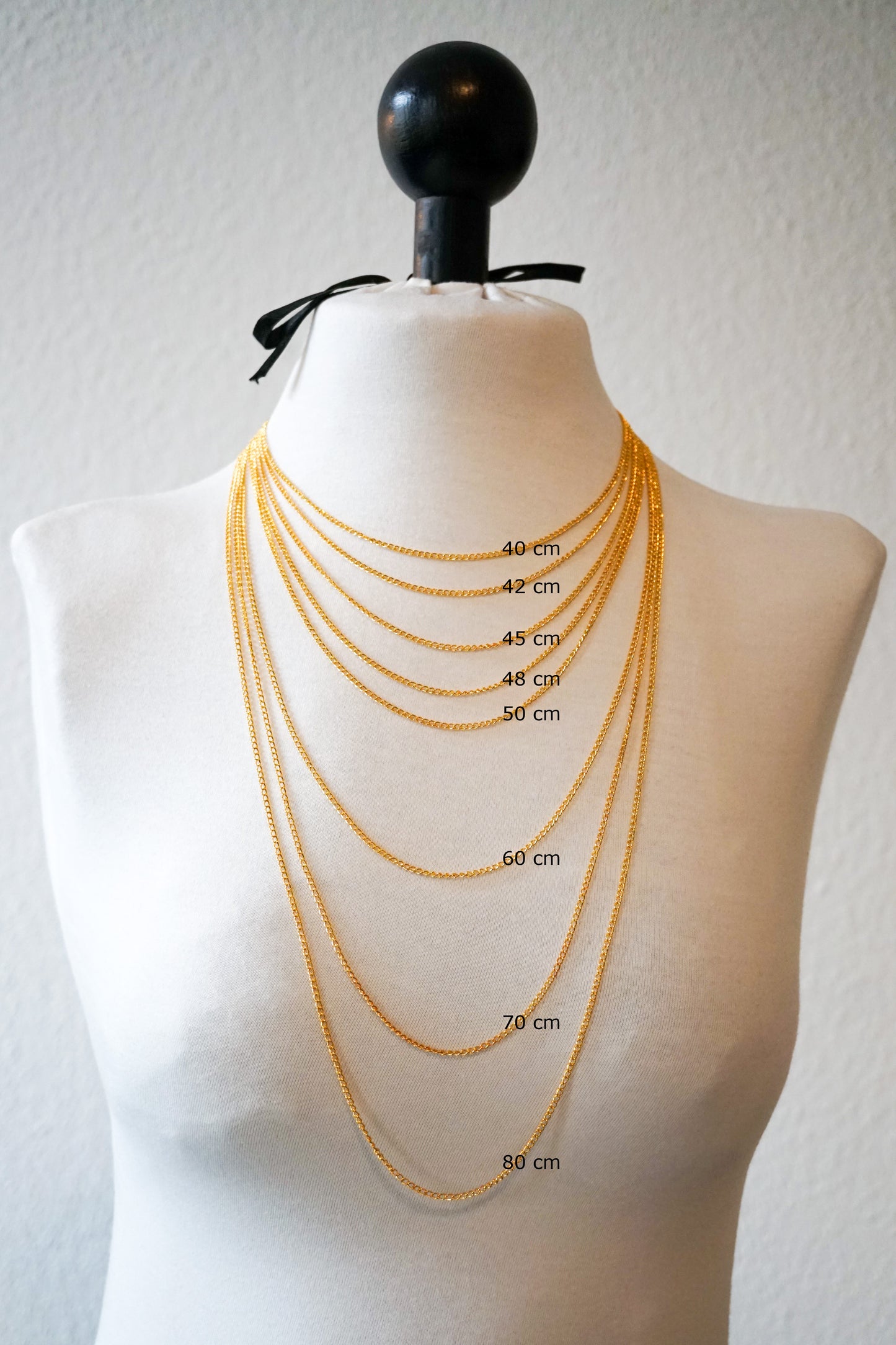 Blattskelett - Kette silber, gold, roségold, kupfer, mint