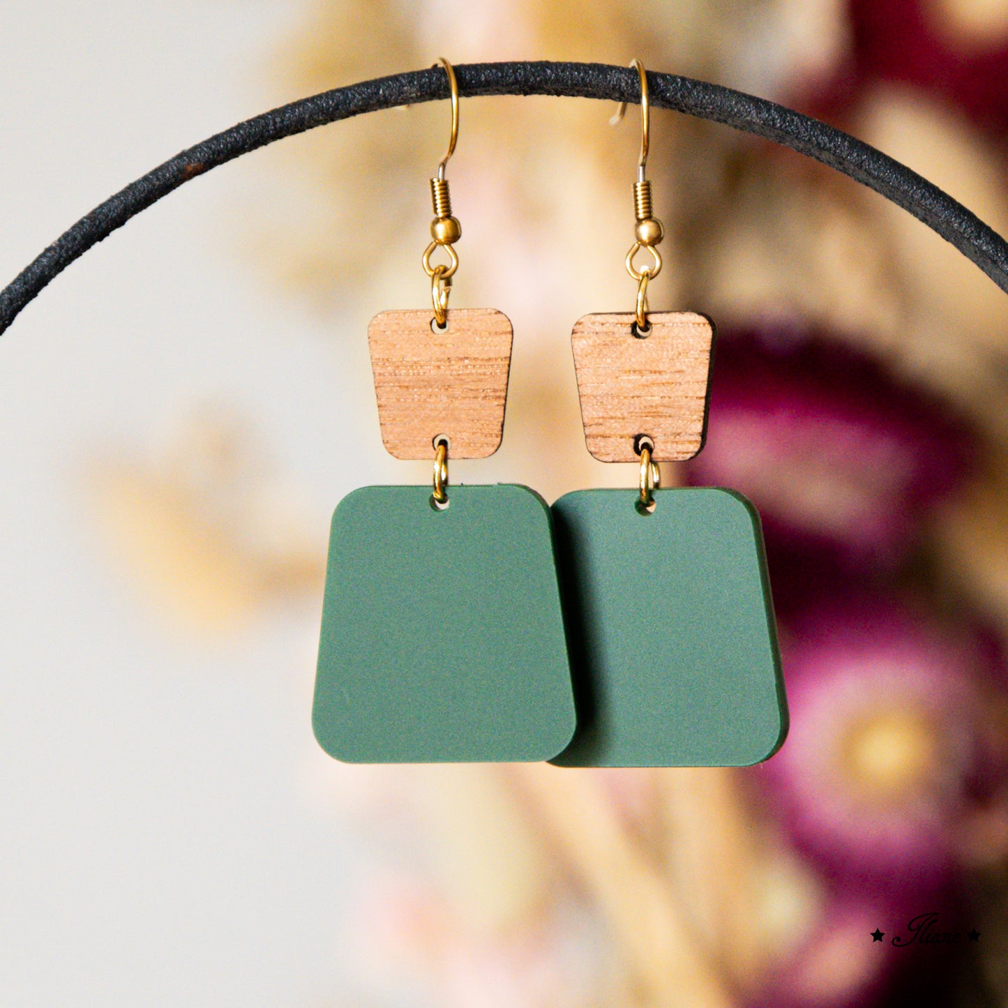 Earth Toned Collection - Pine - Acryl-Ohrringe