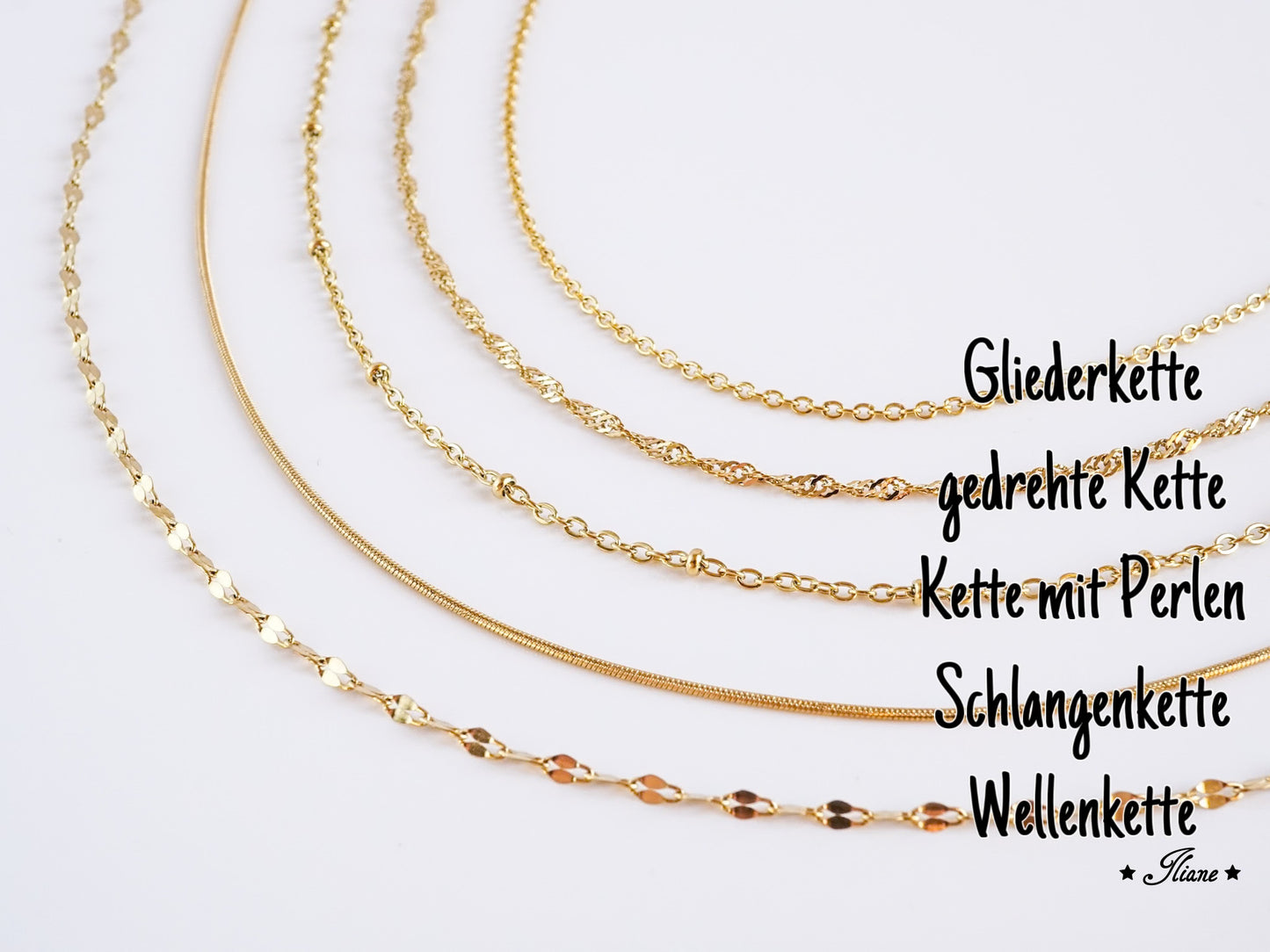 Doldenblüten onyx - SET Edelstahl silber 0872