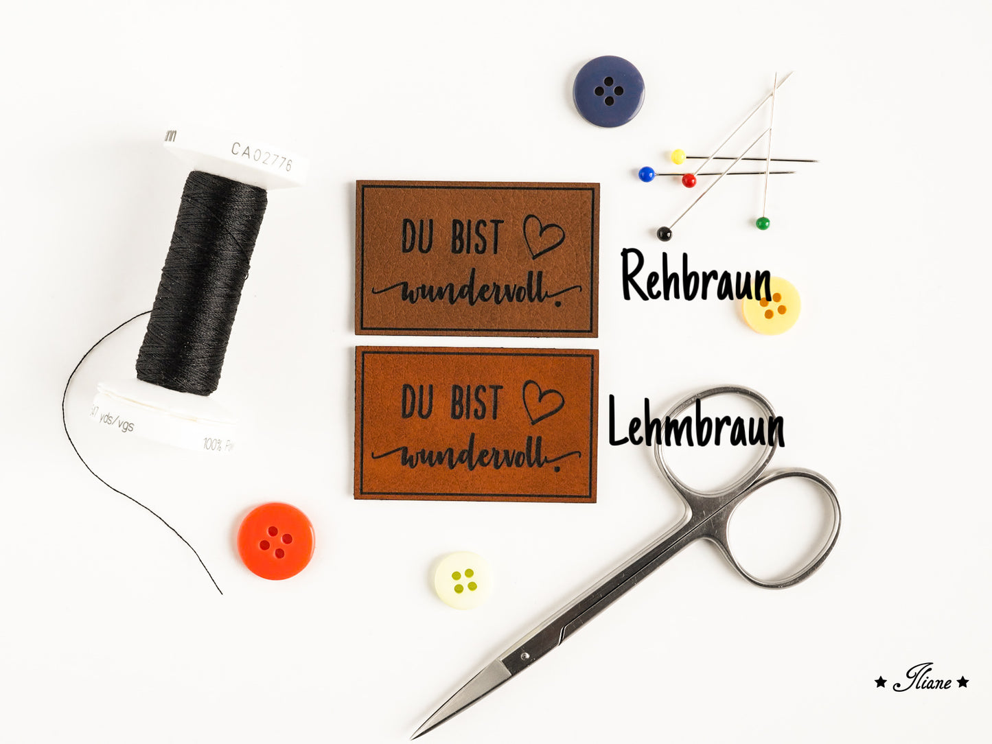 Leo Label - Quadrat - wild and free